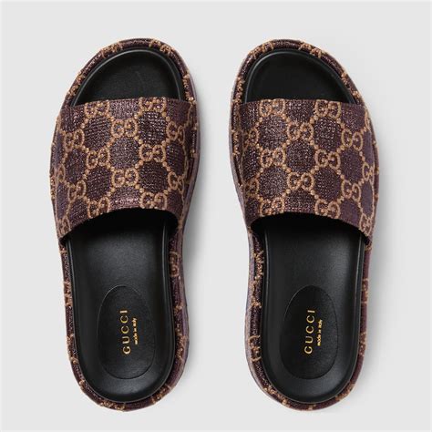 gucci slip on for women|gucci slides women price.